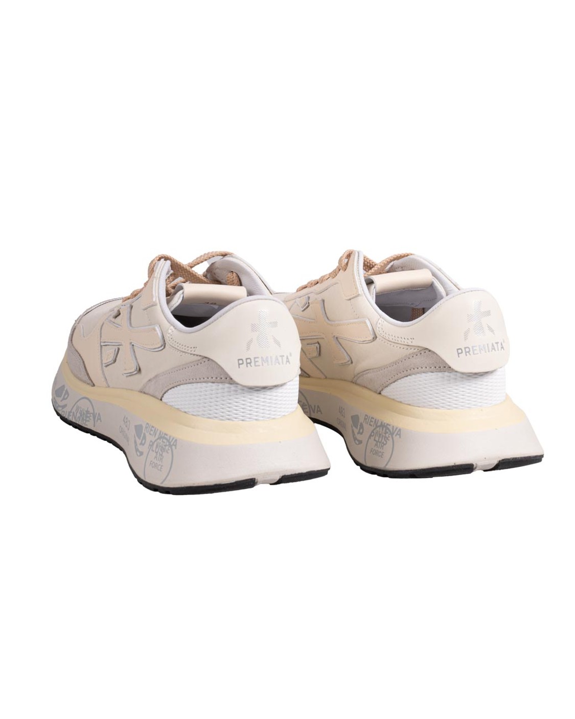 shop PREMIATA  Scarpa: Premiata Sneakers "Lauryn 7788".
Realizzata con materiali di alta qualità, combina suede e pelle per un look distintivo.
La suola, arricchita dagli iconici dettagli stile Premiata, esalta l'identità urban e casual-chic.
Composizione: Suola: 70% EVA 30% RUBBER UPPER: 15% PU 45% NY 15% PA 20% CALF LEATHER 5% HAIRY CALF LINING: 86% GOAT LEATHER 14% PU.
Made in Italy.. LAURYN-7788 number 755627